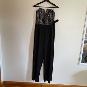 Francesca’s Black Jumpsuit